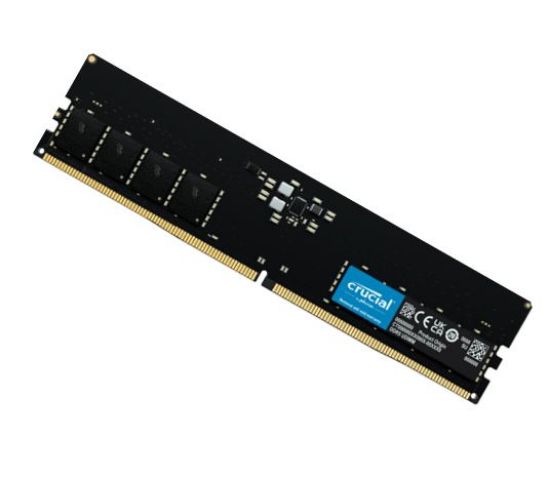 Picture of Crucial 32GB (1x32GB) DDR5 UDIMM 4800MHz CL40 Desktop PC Memory