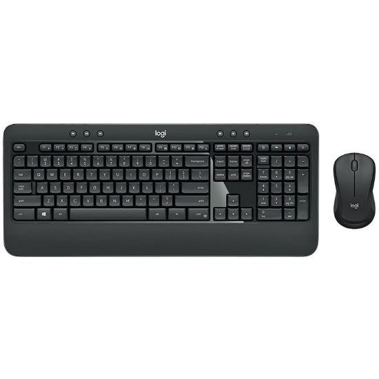 Picture of Logitech MK540 Advanced Wireless Keyboard & Mouse Combo -  USB Receiver, 10 Meter Wireless Connection, Plug and Play, Contoured Mouse 920-008682