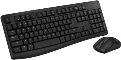 Picture of RAPOO X1800Pro Wireless Mouse & Keyboard Combo - 2.4G, 10M Range, Optical, Long Battery, Spill-Resistant Design,1000 DPI, Nano Receiver, Office Choice