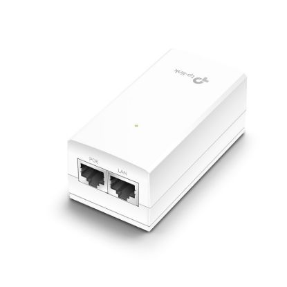 Picture of TP-Link POE4818G Omada 48V Passive PoE Injector Adapter, 1× Gigabit PoE Port, 1× Gigabit Non-PoE Port