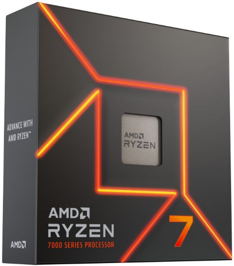 Picture of AMD Ryzen 7 7700 8 Cores / 16 Threads, 65 watts, Max Freq 5.3Ghz, 40MB Cache, Wraith Prism Cooler & Radeon Graphics