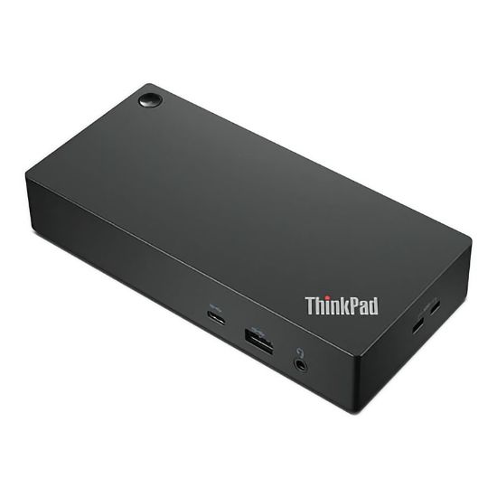 Picture of LENOVO ThinkPad Universal USB-C Docking Station - 90W 1xUSB-C 1xHDMI 2xDP 3xUSB 3.1 2xUSB 2.0 GLAN Audio for ThinkPad X1 Carbon X1 Yoga Tablet 10