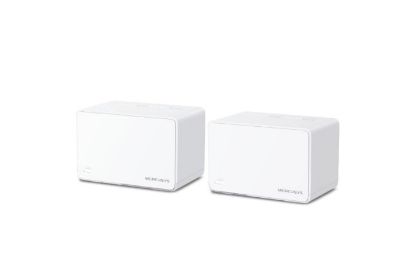 Picture of Mercusys Halo H80X(2-pack) AX3000 Whole Home Mesh Wi-Fi 6 System, 3000 Mbps Dual Band Wi-Fi, Up to 460 Square Meters, 574/2402 Mbps, MU-MIMO (WIFI6)