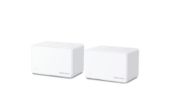 Picture of Mercusys Halo H80X(2-pack) AX3000 Whole Home Mesh Wi-Fi 6 System, 3000 Mbps Dual Band Wi-Fi, Up to 460 Square Meters, 574/2402 Mbps, MU-MIMO (WIFI6)