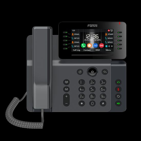 Picture of Fanvil V65 Prime Business Phone, 4.3' Adjustable Screen, built-in BT and Wi-Fi, 20 Lines, 45 DSS Keys, HD Voice Quality, SBC Ready, 2 Years WTY