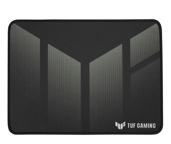 Picture of ASUS TUF Gaming P1 Portable Gaming Mouse Pad (360x260mm) Water-resistant Surface, Durable anti-fray stitching, Non-slip Rubber Base