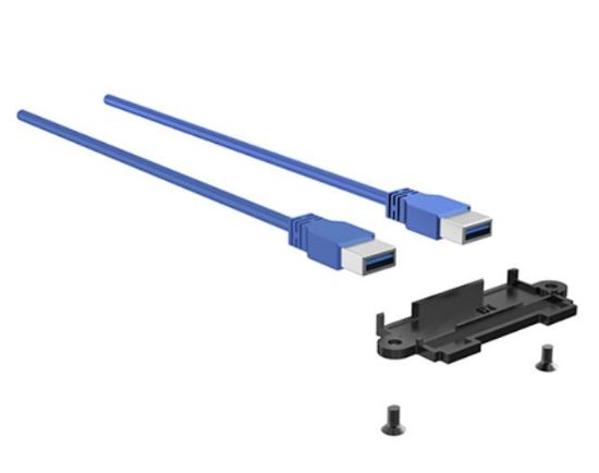 Picture of Brateck LDT20 Series USB port expansion.  USB Cable and Plastic Part, Cable OD :5.0mm, Cable Length(m):1.8m (LS)
