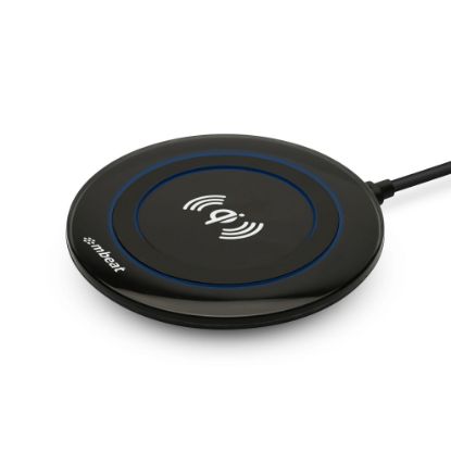 Picture of mbeat Gorilla Power 10W Qi Certified Wireless Charging Pad Qi Wireless Charge: 5W/7.5W/10W 10W Charging