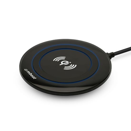Picture of mbeat Gorilla Power 10W Qi Certified Wireless Charging Pad Qi Wireless Charge: 5W/7.5W/10W 10W Charging