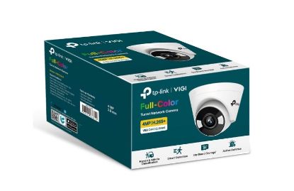 Picture of TP-Link VIGI 5MP C450(4mm)  Full-Colour Turret Network Camera, 4mm Lens, Two-Way Audio, Corridor Mode, Smart Detection 3YW