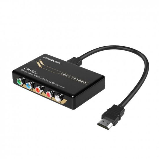 Picture of Simplecom CM505v2 Component (YPbPr + Stereo R/L) to HDMI Converter Full HD 1080p(LS)