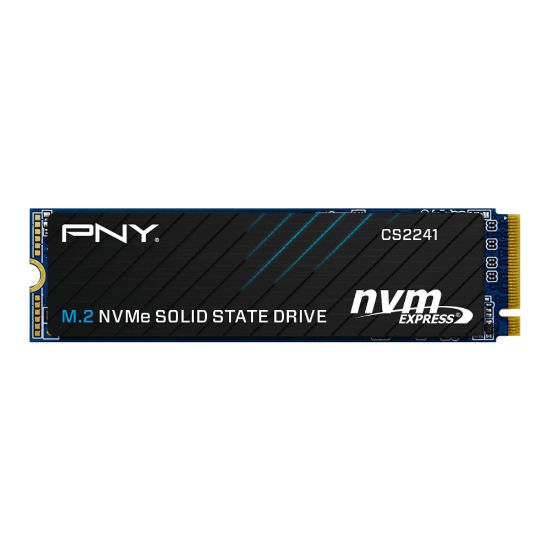 Picture of PNY CS2241 4TB NVMe SSD Gen4x4 M.2 5000MB/s 4200MB/s R/W TBW 1.5M hrs MTBF 5yrs wty
