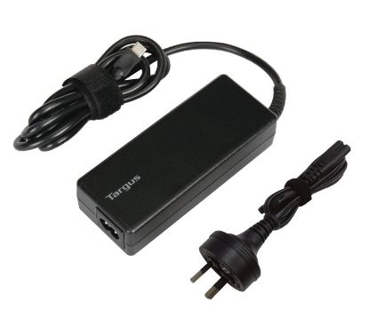 Picture of Targus 100W USB-C Charger - Compatible with USB-C Laptops, Tablets, Phones, Built-in Power Adapter, Up to 100W Power Delivery,1.8M Cable, 2YR WTY