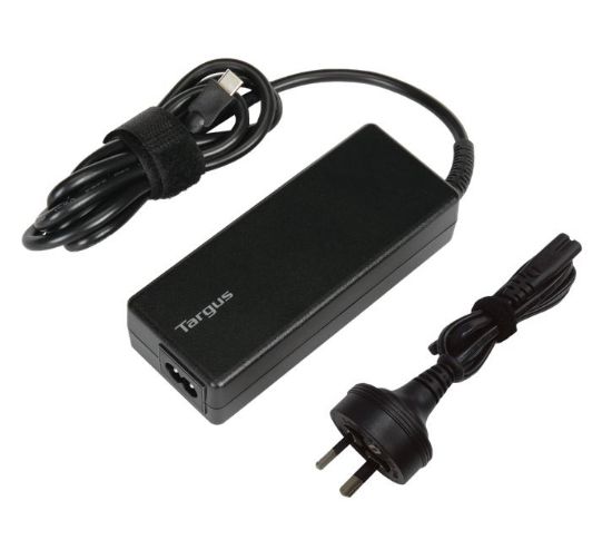 Picture of Targus 100W USB-C Charger - Compatible with USB-C Laptops, Tablets, Phones, Built-in Power Adapter, Up to 100W Power Delivery,1.8M Cable, 2YR WTY