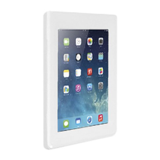 Picture of Brateck Plastic Anti-theft Wall Mount Tablet Enclosure  Fit Screen Size  9.7'-10.1' - White 290x222x27mm Anti-theft Lock with a Key (LS)