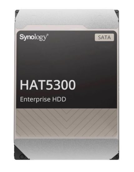 Picture of Synology Enterprise Storage HDD 12TB, Internal,  3.5' SATA , HAT5300, 5-year warranty, reliable hard drives for Synology systems