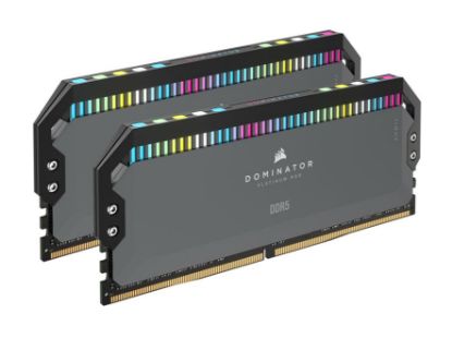 Picture of Corsair DOMINATOR® RGB DDR5 64GB (2 x 32GB) DDR5 5600 CL40-40-40-77 1.25V Intel XMP & AMD EXPO - GREY