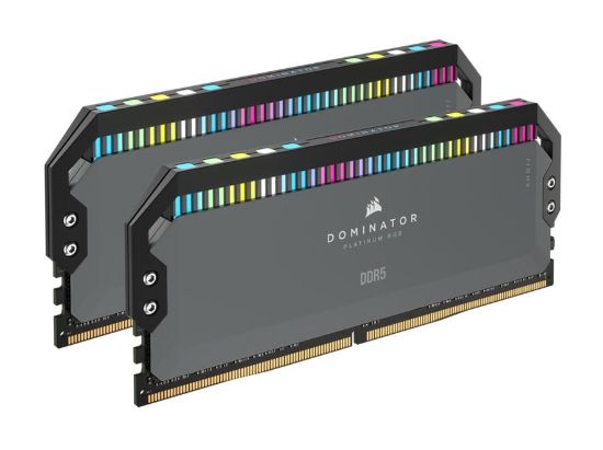 Picture of Corsair DOMINATOR® RGB DDR5 64GB (2 x 32GB) DDR5 5600 CL40-40-40-77 1.25V Intel XMP & AMD EXPO - GREY