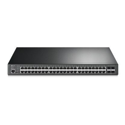 Picture of TP-Link SG3452P Omada 52-Port Gigabit L2+ Managed Switch with 48-Port PoE+,  Integration with Omada SDN Controller,Static Routing, 802.1Q VLAN, QinQ
