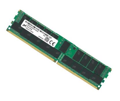 Picture of Micron 16GB (1x16GB) DDR4 RDIMM 3200MHz CL22 1Rx4 ECC Registered Server Memory 3yr wty