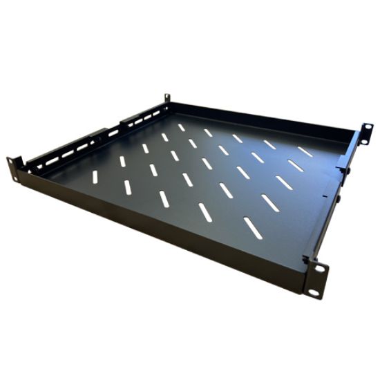 Picture of LDR Adjustable 1U Shelf Recommended For 19' 445mm to 800mm Deep Racks - Black Metal Construction