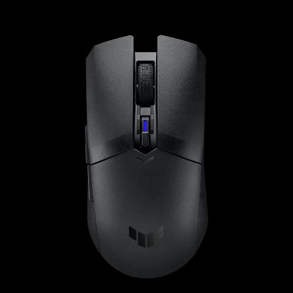 Picture of ASUS TUF Gaming M4 Wireless Gaming Mouse, Lightweight Ambidextrous With Dual Wireless Modes, 12,000dpi, 6 Programmable Buttons, Antibacterial