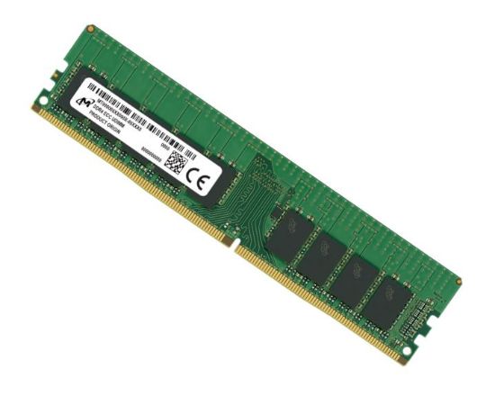 Picture of Micron 16GB (1x16GB) DDR4 ECC UDIMM 3200MHz CL22 2Rx8 ECC Unbuffered Server Memory 3yr wty
