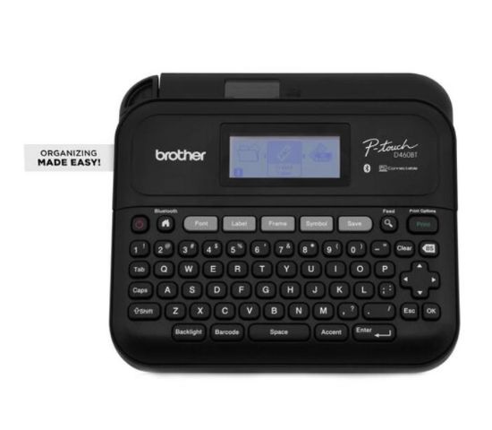 Picture of Brother PT-D460BT VERSATILE PC & BLUETOOTH CONNECTABLE DESKTOP P TOUCH LABELLER - 3.5-18MM TZE TAPE MODEL