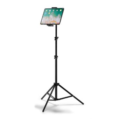 Picture of mbeat activiva Universal Table and Smartphone Tripod foldable, lightweight, easy-to-use height-adjustable tripod with integrated tablet/phone