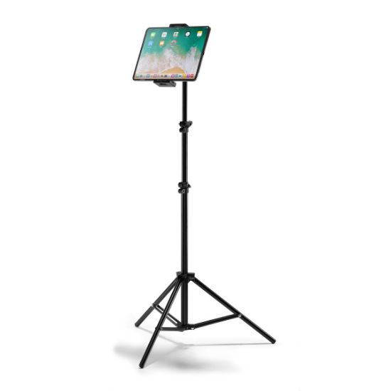 Picture of mbeat activiva Universal Table and Smartphone Tripod foldable, lightweight, easy-to-use height-adjustable tripod with integrated tablet/phone