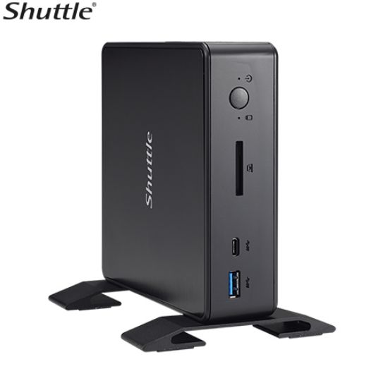 Picture of Shuttle NC10U Celeron 4205U, HDMI, DP, M.2 2280, COM, WIFI, SD card, Dual displays