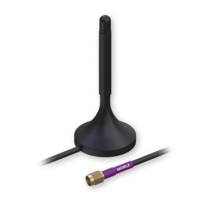 Picture of Teltonika Mobile 4G/LTE Magnetic SMA Antenna - 3m Cable Length