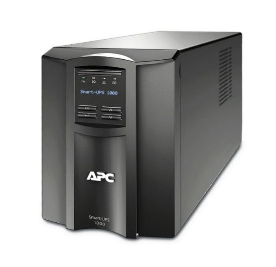 Picture of APC Smart-UPS 1000VA/700W Line Interactive UPS, Tower, 230V/10A Input, 8x IEC C13 Outlets, Lead Acid Battery, SmartConnect Port & Slot
