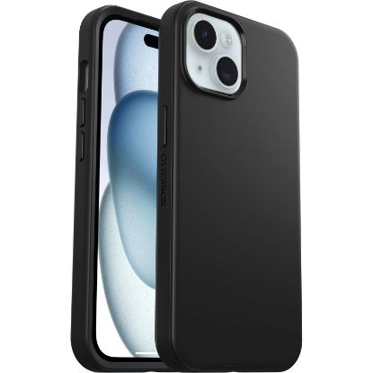 Picture of OtterBox Symmetry MagSafe Apple iPhone 16e / iPhone 15 / iPhone 14 / iPhone 13 (6.1') Case Black - (77-92928), Ultra-Sleek, 7 Years Warranty