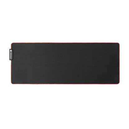 Picture of Brateck LARGE RGB GAMING MOUSE PAD,  800x300x4mm, reduces resistance and ensure easy mouse movements (LS)