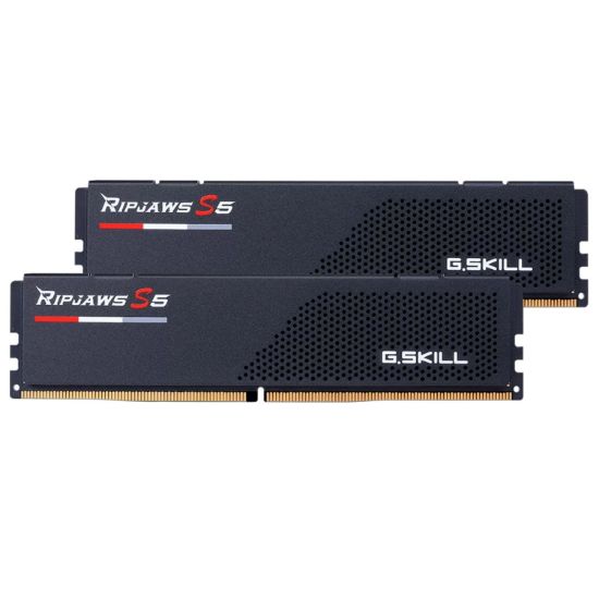 Picture of G.SKILL F5-5200J4040A16GX2-RS5K 32GB (2 x 16GB)/ DDR5 5200 MT/s/ Timings 40-40-40-83/ Voltage 1.1V/ Ripjaws S5