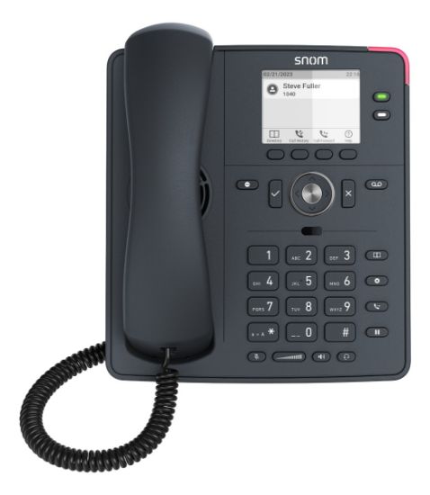 Picture of SNOM D140 DeskTelephone, PoE, HD Audio, Cost-effective, 2 SIP Identities, Low Power Consumption (PoE)