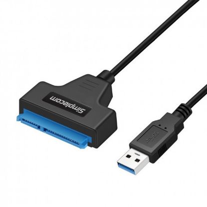 Picture of Simplecom SA128 USB 3.0 to SATA Adapter Cable for 2.5' SSD/HDD