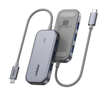 Picture of Pisen 11-in-1 Multi-Port USB-C Multiport Hub Adapter Docking Station 4xUSB-A(3.0 &2.0) 1xUSB-C 100W PD 1x4K HDMI 1xRJ-45 1xSD 1xTF 1xVGA 1x3.5mm Audio