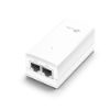 Picture of TP-Link POE2412G Omada 24V Passive PoE Injector Adapter, 1× Gigabit PoE Port, 1× Gigabit Non-PoE Port, Data and Power Carried over The Same Cable, 24V