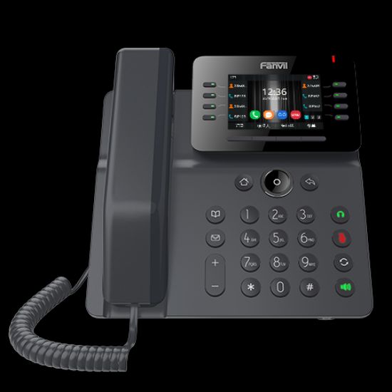 Picture of Fanvil V64 Prime Busines Phone, 3.5' Color Screen, Built in WiFi & BT, Dual Gigabit Ports, PoE, 12 Lines, SBC Ready, 2 Year WTY