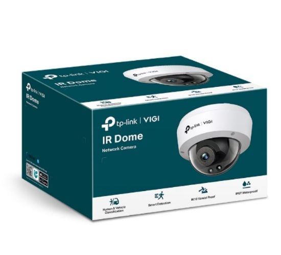 Picture of TP-Link VIGI 4MP C240I(4mm) IR Dome Network Camera, 4mm Lens, Smart Detection, 3YW