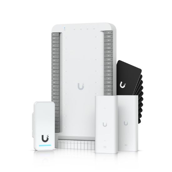 Picture of Ubiquiti Elevator Starter Kit, PoE++ , Up/Down/Stop/Full/Door Open, Close/5 Car Position,1 Emergency,  Floor Selection Up18 flooors