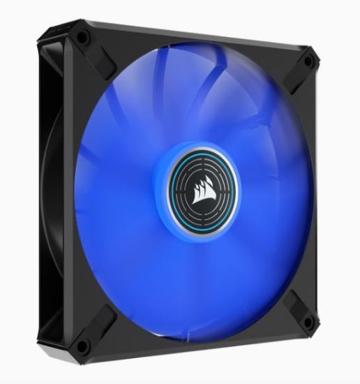 Picture of Corsair ML ELITE Series, ML140 LED ELITE, 140mm Magnetic Levitation Blue LED Fan with AirGuide, Single Pack(LS)