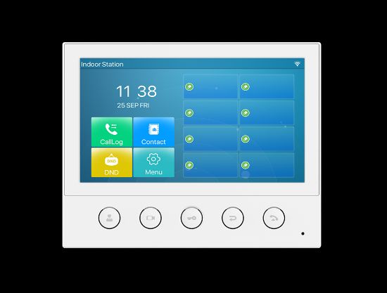 Picture of Fanvil i53W Indoor SIP Station, 6 SIP Lines, 5 Buttons, PoE, 7' Colour Touch Screen, Linux, ONVIF, 2Yr Warranty