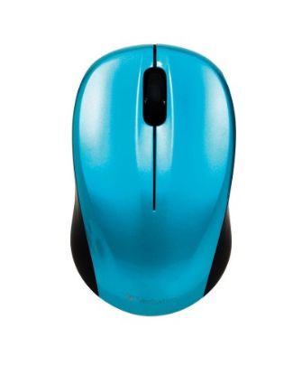 Picture of Verbatim GO Nano Caribbean Blue Mouse Wireless 2.4GHz Wireless Optical, Ultra Compact, 3 Buttons, 1600dpi, Nano Receiver