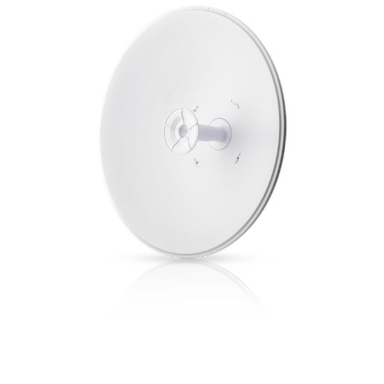 Picture of Ubiquiti UISP 5GHz RocketDish 30dBi With Rocket Kit Light Weight. 2x2 Dual-polarity Performance. Compatible With Rocket Prism 5AC