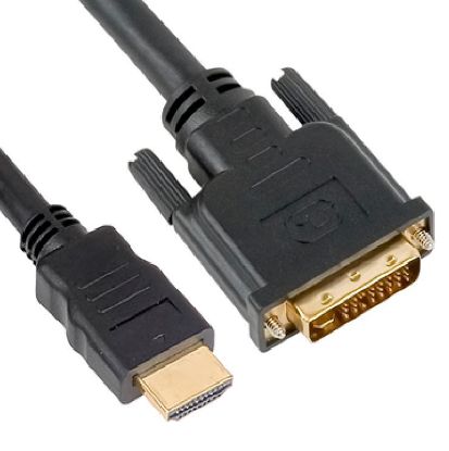 Picture of Astrotek 1m HDMI to DVI-D Adapter Converter Cable - Male to Male 30AWG Gold Plated PVC Jacket for PS4 PS3 Xbox 360 Monitor PC Computer Projector DVD
