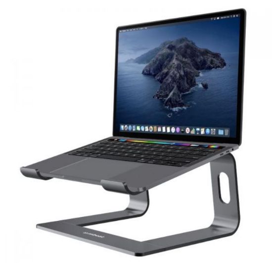 Picture of mbeat® Stage S1 Elevated Laptop Stand up to 16' Laptop (Space Grey) Material: Aluminium Alloy Product Weight: 0.9 kg