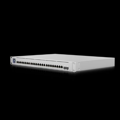 Picture of Ubiquiti UniFi Switch Enterprise 24-port PoE+ 12x2.5GbE 12x1GbE Ports, For Wi-Fi 6 AP, 2x 10g SFP+ Ports, Managed Layer 3 Switch (400W)